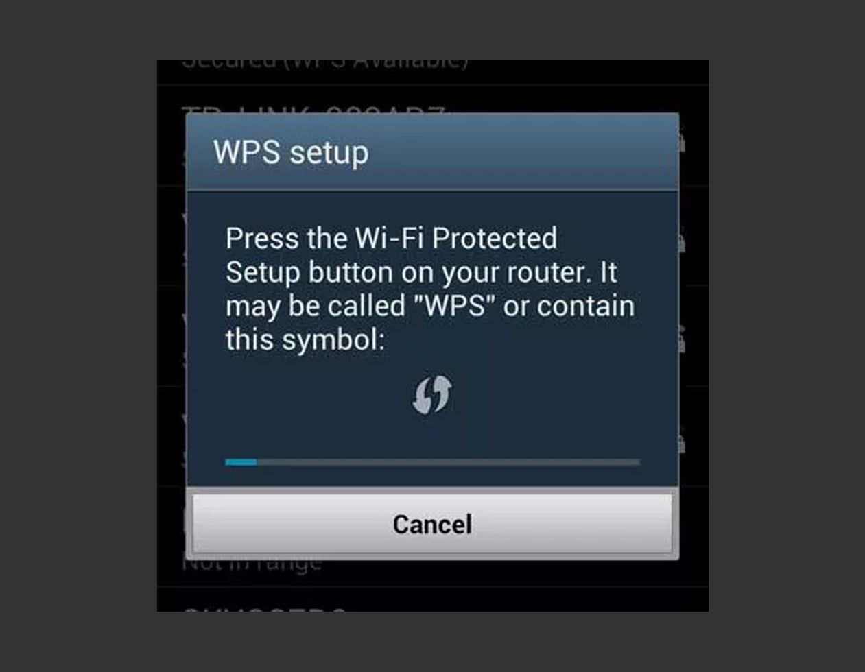 wps push button android